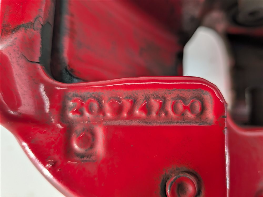 Thumbnail 9: 04-10 PORSCHE CAYENNE 955 957 4.5L 4.8L TURBO BRAKE CALIPER SET/4 (BREMBO) (RED)