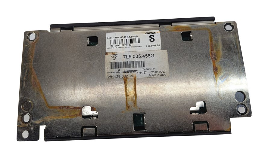 Thumbnail 8: 2008-2010 PORSCHE CAYENNE (957) RADIO STEREO MEDIA BOSE AUDIO AMP AMPLIFIER