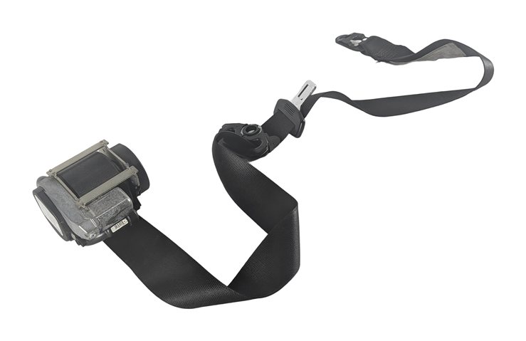2008-2010 PORSCHE CAYENNE (957) RIGHT FRONT PASSENGER SEATBELT RETRACTOR (Black)
