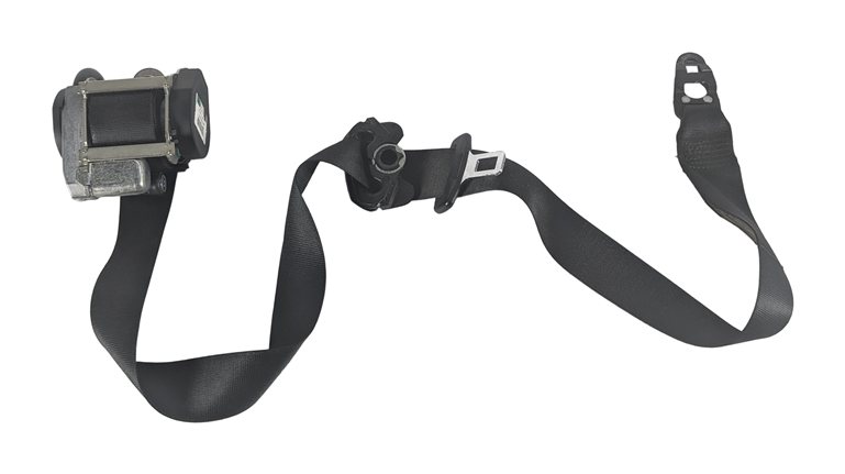 Thumbnail 3: 2008-2010 PORSCHE CAYENNE (957) RIGHT FRONT PASSENGER SEATBELT RETRACTOR (Black)