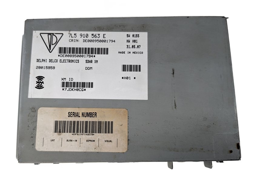 Thumbnail 3: 2005-2010 PORSCHE CAYENNE (955 957) XM SATELLITE RADIO RECEIVER CONTROL MODULE