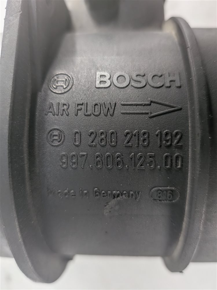 Thumbnail 9: 07-13 PORSCHE 911 CAYENNE (957 997) TURBO ENGINE - MASS AIR FLOW SENSOR METER