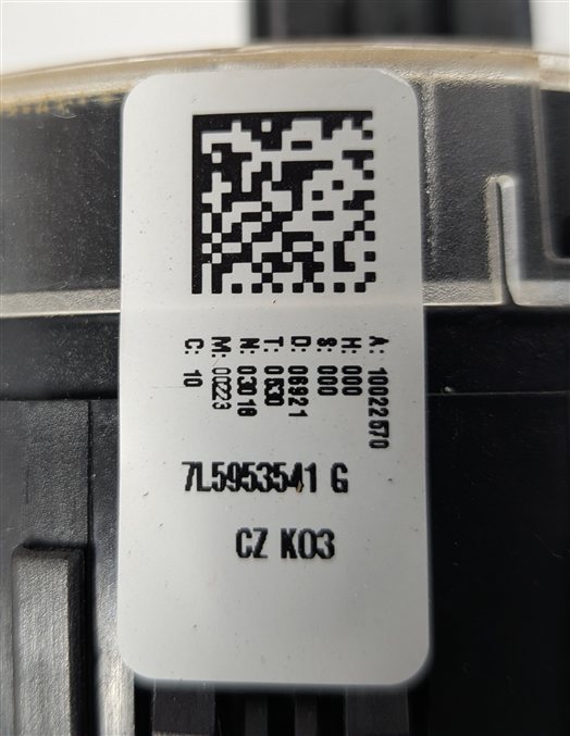 Thumbnail 11: 2006-2010 PORSCHE CAYENNE (955 957) BLINKER WIPER CRUISE COMBINATION SWITCH