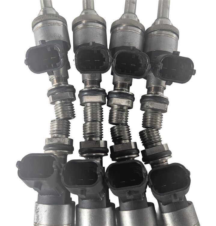 Thumbnail 8: 2008 PORSCHE CAYENNE (957) 4.8L TWIN TURBO ENGINE FUEL INJECTOR SET-8