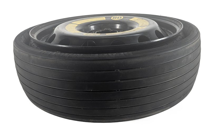 Thumbnail 2: 03-12 PORSCHE CAYENNE 955 957 958 18x6.5 TELEDIAL STEEL SPARE TIRE WHEEL RIM