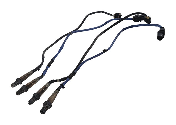 2008 PORSCHE CAYENNE 957 4.8L TURBO M48.51 ENGINE OXYGEN O2 LAMBDA SENSOR SET/4
