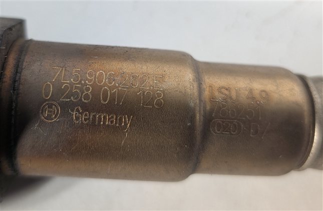 Thumbnail 10: 2008 PORSCHE CAYENNE 957 4.8L TURBO M48.51 ENGINE OXYGEN O2 LAMBDA SENSOR SET/4