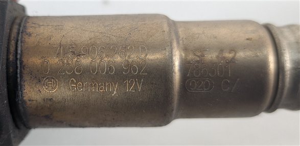 Thumbnail 12: 2008 PORSCHE CAYENNE 957 4.8L TURBO M48.51 ENGINE OXYGEN O2 LAMBDA SENSOR SET/4