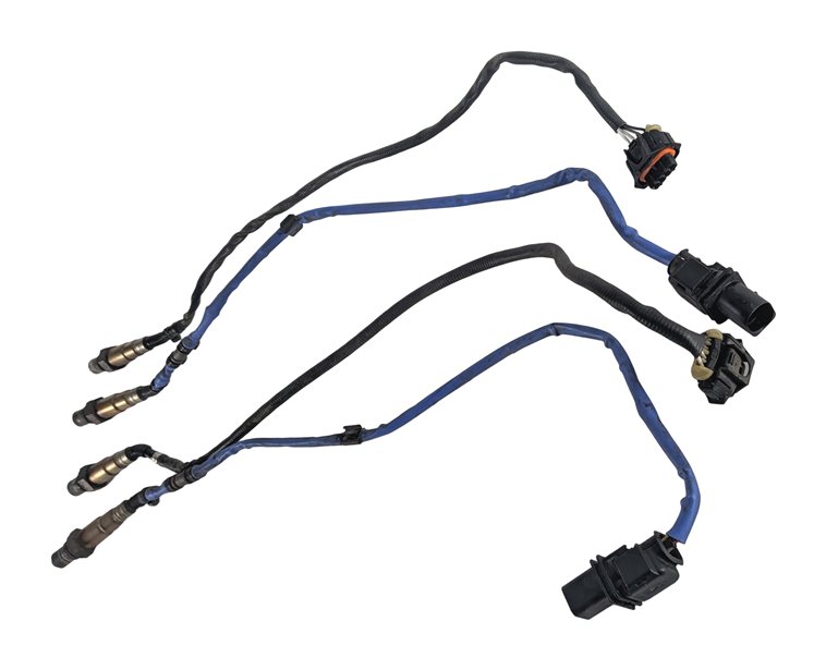 Thumbnail 4: 2008 PORSCHE CAYENNE 957 4.8L TURBO M48.51 ENGINE OXYGEN O2 LAMBDA SENSOR SET/4