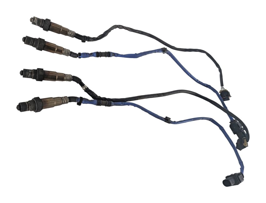 Thumbnail 5: 2008 PORSCHE CAYENNE 957 4.8L TURBO M48.51 ENGINE OXYGEN O2 LAMBDA SENSOR SET/4
