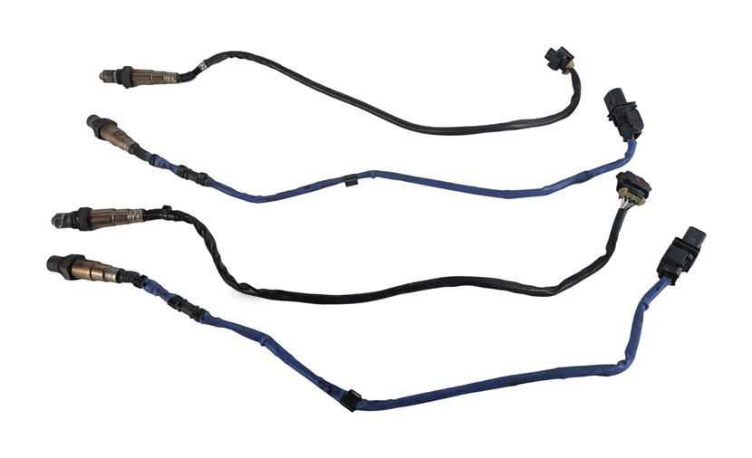 Thumbnail 6: 2008 PORSCHE CAYENNE 957 4.8L TURBO M48.51 ENGINE OXYGEN O2 LAMBDA SENSOR SET/4