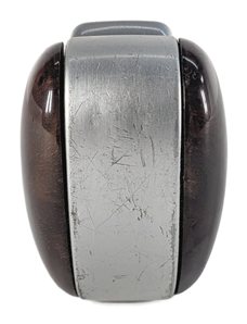Thumbnail 6: 2008 PORSCHE CAYENNE (957) AUTOMATIC TRANSMISSION GEAR SHIFT KNOB (Dark Wood)