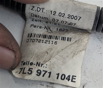 Thumbnail 11: 2008 PORSCHE CAYENNE (957) REAR PARK ASSIST PDC SENSORS SET w/ HARNESS (Red)