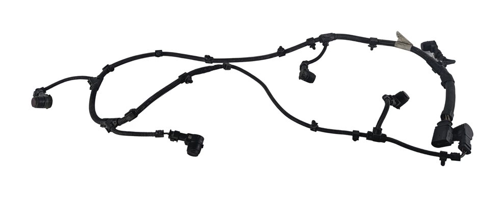 Thumbnail 2: 2008 PORSCHE CAYENNE (957) REAR PARK ASSIST PDC SENSORS SET w/ HARNESS (Red)