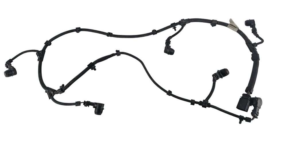Thumbnail 3: 2008 PORSCHE CAYENNE (957) REAR PARK ASSIST PDC SENSORS SET w/ HARNESS (Red)