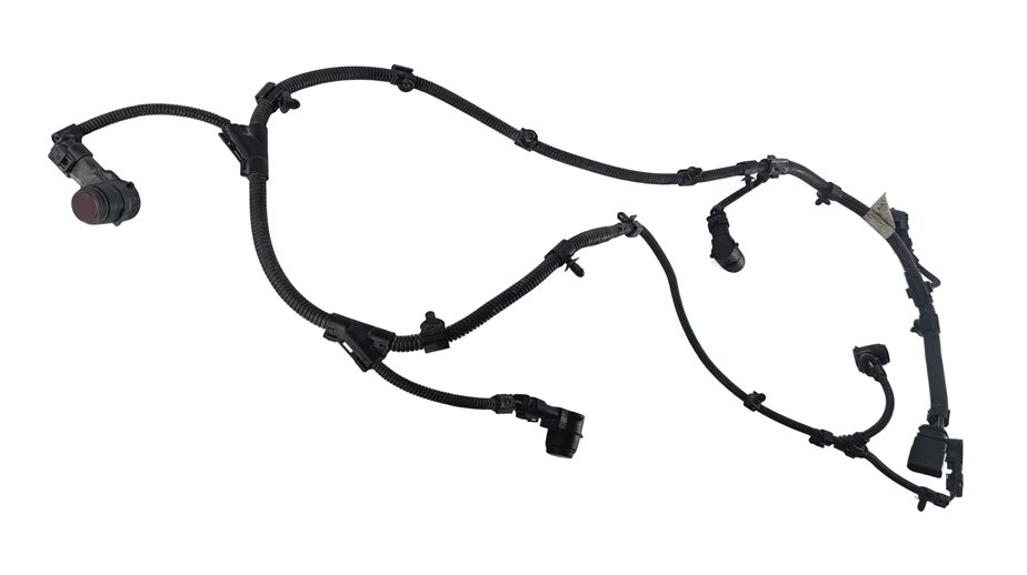 Thumbnail 5: 2008 PORSCHE CAYENNE (957) REAR PARK ASSIST PDC SENSORS SET w/ HARNESS (Red)