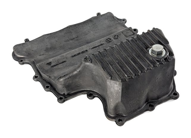 08-10 PORSCHE CAYENNE (957) 4.8L TWIN TURBO ENGINE LOWER MOTOR OIL FLUID PAN