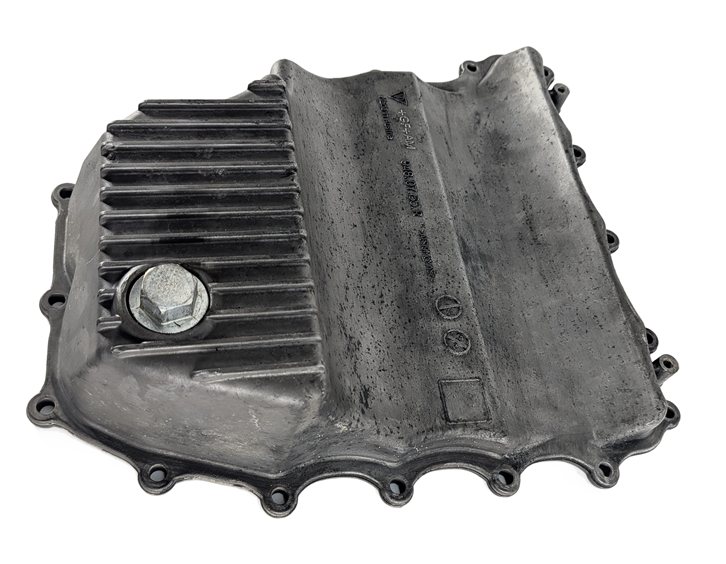 Thumbnail 4: 08-10 PORSCHE CAYENNE (957) 4.8L TWIN TURBO ENGINE LOWER MOTOR OIL FLUID PAN