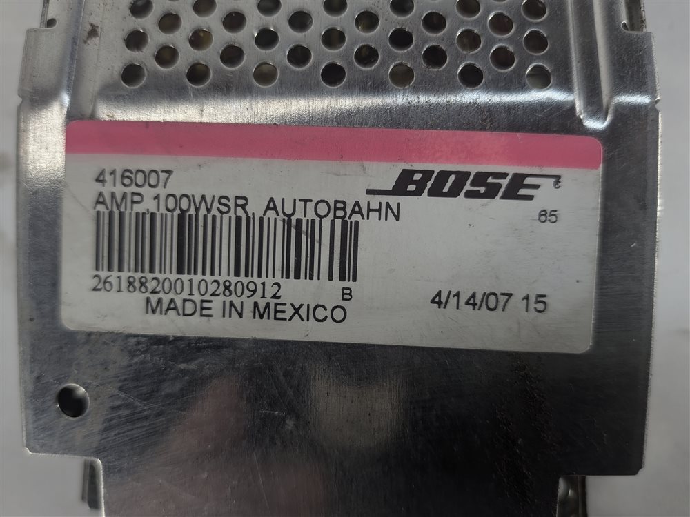Thumbnail 10: 2008 PORSCHE CAYENNE (957) BOSE RICHBASS SUBWOOFER WOOFER SPEAKER w/ 100W AMP