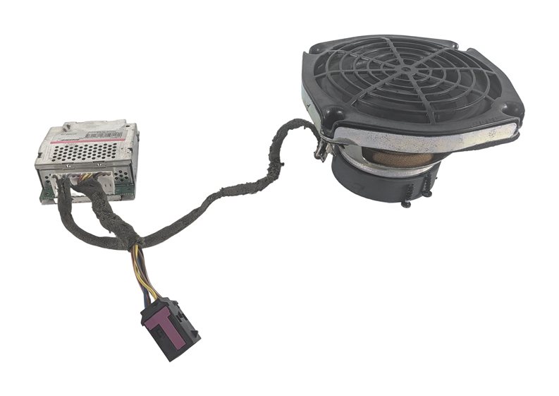 Thumbnail 6: 2008 PORSCHE CAYENNE (957) BOSE RICHBASS SUBWOOFER WOOFER SPEAKER w/ 100W AMP