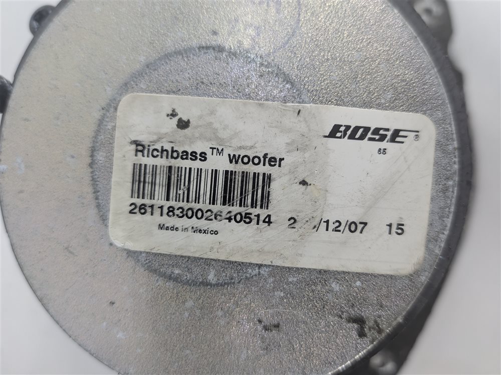 Thumbnail 9: 2008 PORSCHE CAYENNE (957) BOSE RICHBASS SUBWOOFER WOOFER SPEAKER w/ 100W AMP