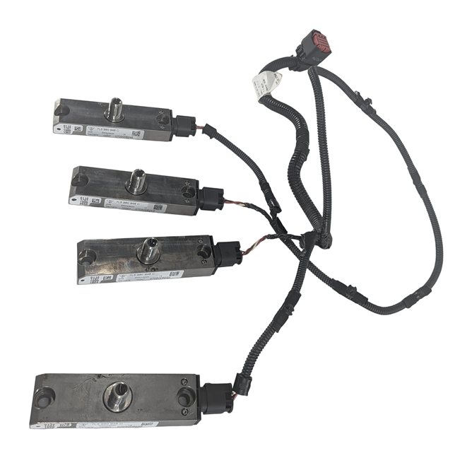 Thumbnail 3: 2008 PORSCHE CAYENNE (957) FRONT RIGHT PASSENGER SEAT OCCUPANCY SENSOR SET/4