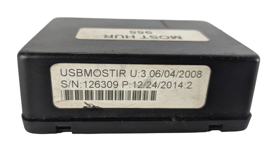 Thumbnail 6: 2008 PORSCHE CAYENNE (957) NAV-TV MOST FIBER OPTIC RADIO INTERFACE MODULE