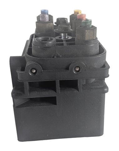 Thumbnail 6: 2008 PORSCHE CAYENNE (957) AIR SUSPENSION VALVE BLOCK SOLENOID MANIFOLD