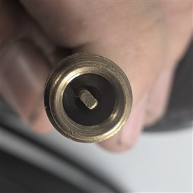 Thumbnail 10: 2008 PORSCHE CAYENNE (957) TIRE INFLATOR HOSE PRESSURE GAUGE w/ STORAGE BAG