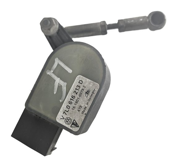 2008 PORSCHE CAYENNE (957) FRONT LEFT AIR SUSPENSION RIDE HEIGHT LEVEL SENSOR