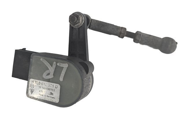 Thumbnail 3: 2008 PORSCHE CAYENNE (957) REAR LEFT AIR SUSPENSION RIDE HEIGHT LEVEL SENSOR