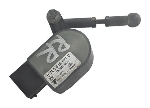 2008 PORSCHE CAYENNE (957) REAR RIGHT AIR SUSPENSION RIDE HEIGHT LEVEL SENSOR