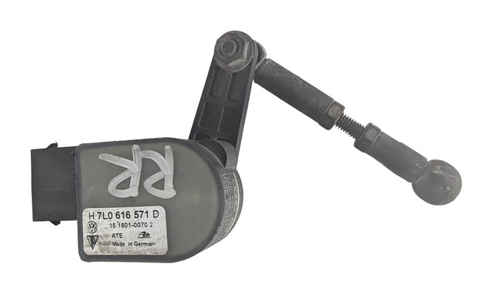 Thumbnail 3: 2008 PORSCHE CAYENNE (957) REAR RIGHT AIR SUSPENSION RIDE HEIGHT LEVEL SENSOR