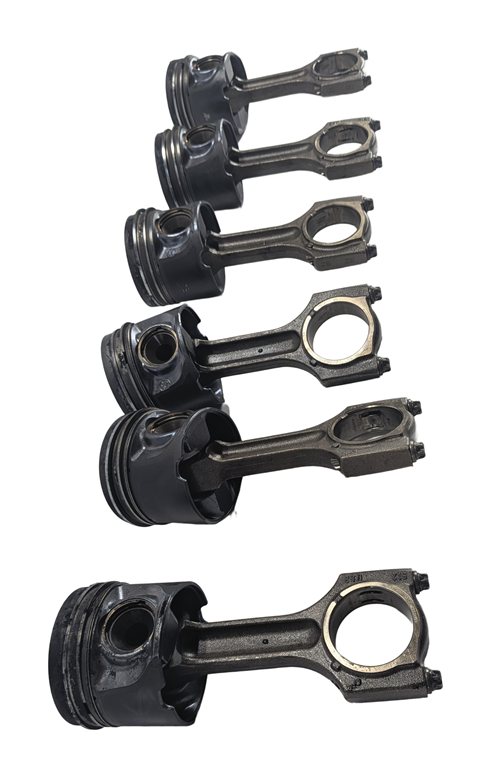 Thumbnail 5: 2009-2013 BMW X5 335D (E70 E90) 3.0L M57Y TWIN TURBO DIESEL ENGINE PISTON SET