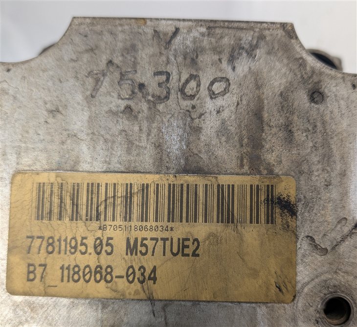 Thumbnail 10: 2009-2013 BMW X5 335i (E70 E90) 3.0L M57 TWIN TURBO DIESEL ENGINE CYLINDER HEAD