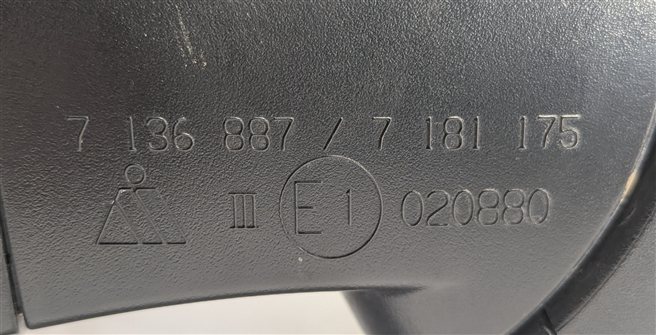 Thumbnail 11: 2010-2013 BMW X5 (E70) LEFT PFOLD MEM AUTODIM CAMERA HEATED DOOR MIRROR (Gray)