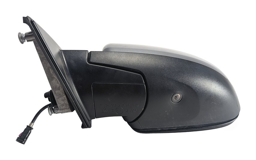 Thumbnail 7: 2010-2013 BMW X5 (E70) LEFT PFOLD MEM AUTODIM CAMERA HEATED DOOR MIRROR (Gray)