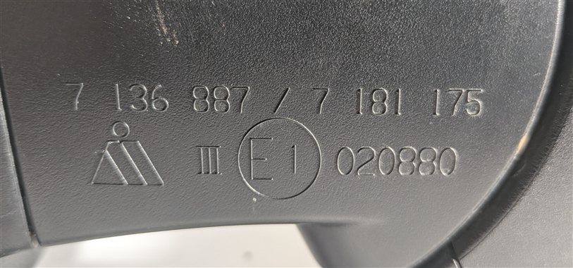 Thumbnail 9: 2010-2013 BMW X5 (E70) LEFT PFOLD MEM AUTODIM CAMERA HEATED DOOR MIRROR (Gray)