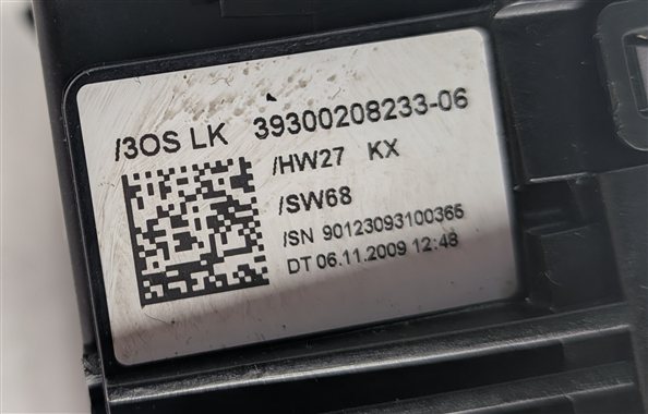 Thumbnail 10: 2007-2013 BMW X5 (E70) STEERING COLUMN BLINKER WIPER CRUISE COMBINATION SWITCH