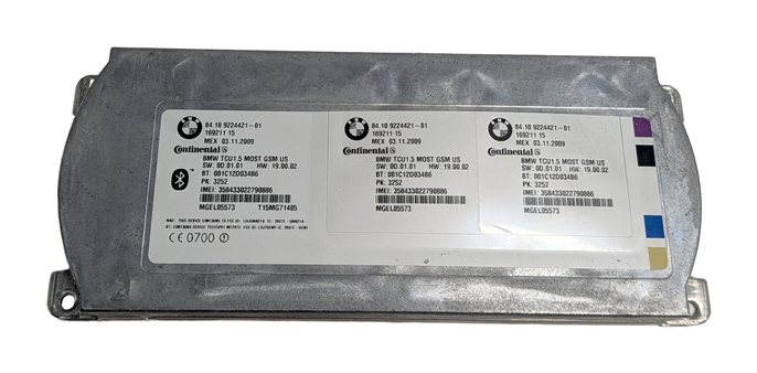 Thumbnail 2: 08-16 BMW 535i 750i 760i X5 X6 Z4 (E60 F01 E70 E71 E89) BLUETOOTH COMBOX MODULE