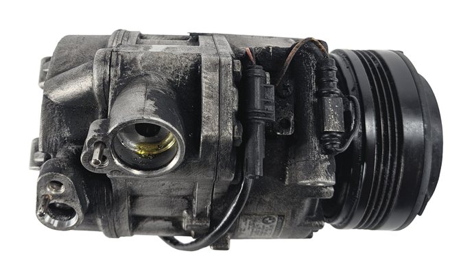 Thumbnail 2: 09-13 BMW X5 (E70) 3.0L M57 DIESEL ENGINE A/C AIR CONDITIONING COMPRESSOR PUMP
