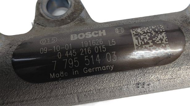 Thumbnail 11: 09-13 BMW X5 (E70) 3.0L M57 DIESEL FUEL RAIL w/INJECTOR LINES PRESSURE SENSOR