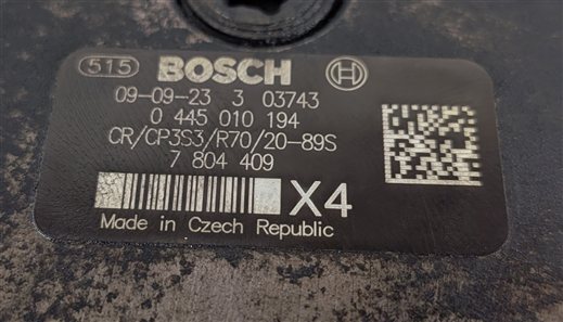 Thumbnail 9: 2009-2013 BMW 335D X5 (E90 E70) 3.0L M57 DIESEL HPFP HIGH PRESSURE FUEL PUMP