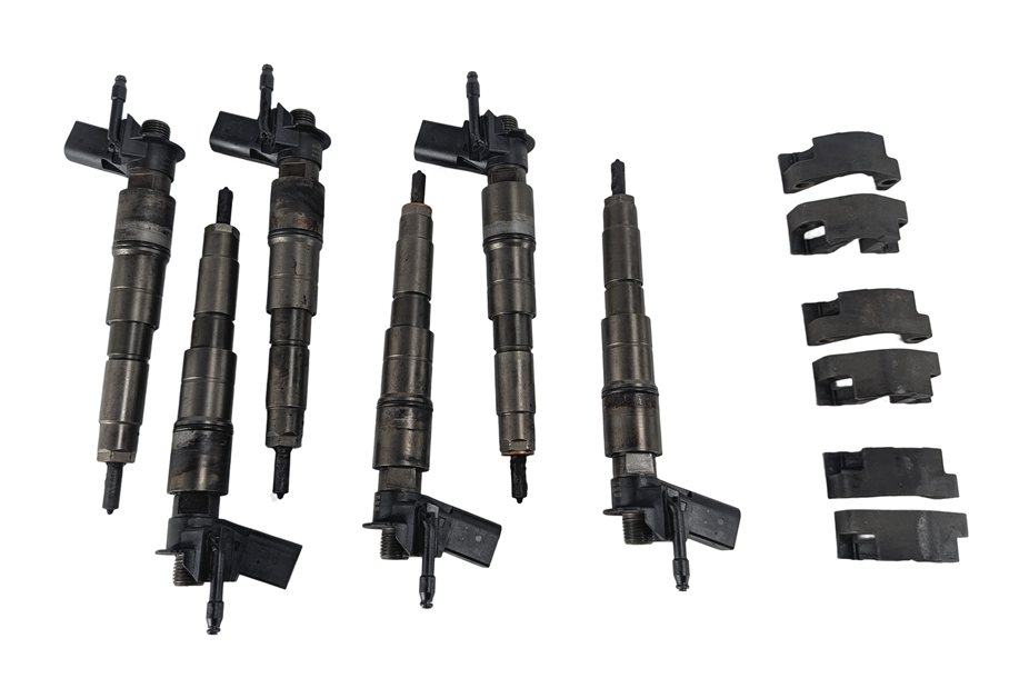 Thumbnail 2: 2009-2013 BMW X5 335D (E70 E90) 3.0L M57Y TWIN TURBO DIESEL FUEL INJECTOR SET/6