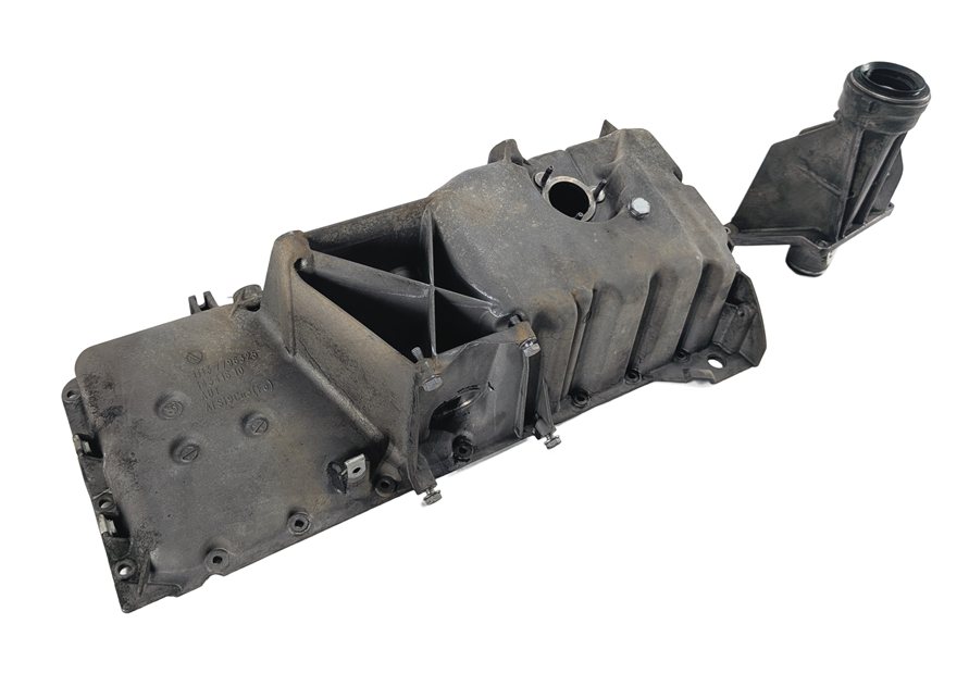 2009-2013 BMW X5 (E70) 3.0L M57 TWIN TURBO DIESEL ENGINE OIL PAN w/ OUTPUT SHAFT
