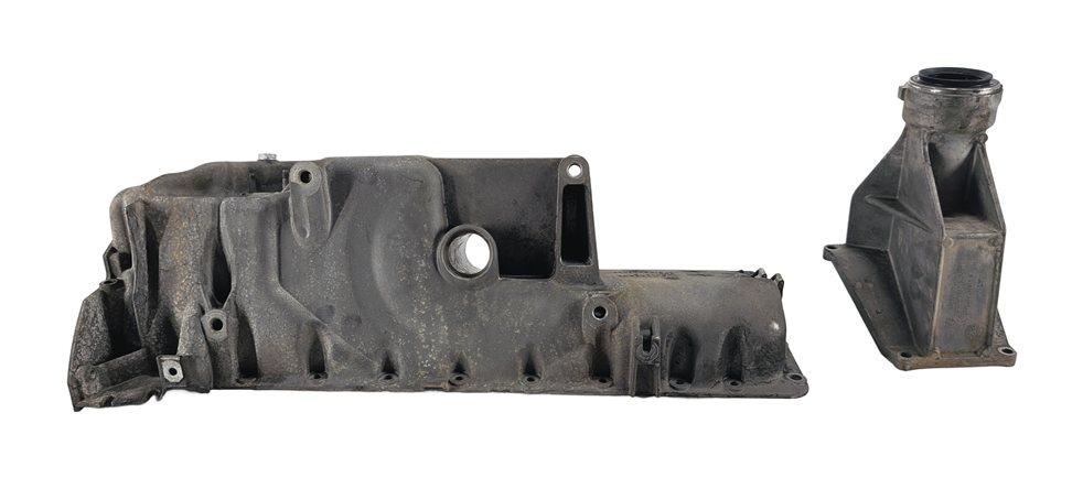 Thumbnail 6: 2009-2013 BMW X5 (E70) 3.0L M57 TWIN TURBO DIESEL ENGINE OIL PAN w/ OUTPUT SHAFT