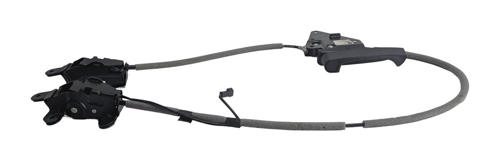 Thumbnail 6: 2010 BMW X5 (E70) REAR TRUNK HATCH LID LOWER LOCK LATCH SET/3 w/RELEASE HANDLE