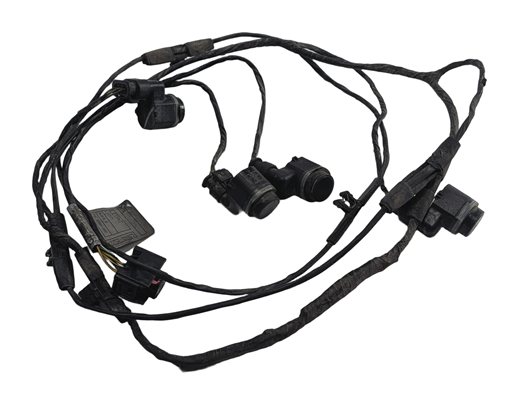 2010 BMW X5 (E70) REAR PARK ASSIST PDC DISTANCE SENSOR SET/4 w/HARNESS (Gray)
