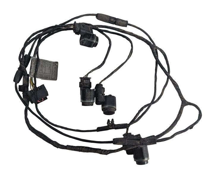 Thumbnail 2: 2010 BMW X5 (E70) REAR PARK ASSIST PDC DISTANCE SENSOR SET/4 w/HARNESS (Gray)