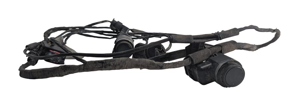 Thumbnail 3: 2010 BMW X5 (E70) REAR PARK ASSIST PDC DISTANCE SENSOR SET/4 w/HARNESS (Gray)